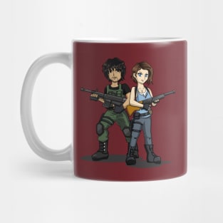 RE3 Remake Jill Valentine and Carlos Oliveira Mug